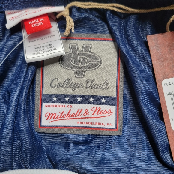 Mitchell And Ness 1991 Michigan Basketball Road Shorts Men's Size XL Blue New - Picture 11 of 11